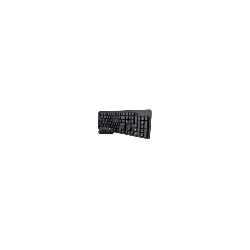 tastiera trust tkm-360 silent wireless + mouse nero [25355]