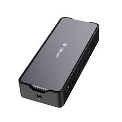 docking station verbatim usb-c 15-porte cds-15 nero/grigio