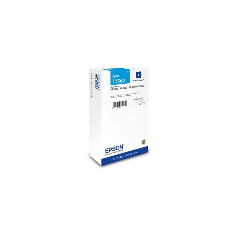 cartuccia a getto d'inchiostro epson t7562 14ml 1500 pagine ciano