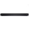 pannello cieco link per armadi rack 19''/chiusura a scatto