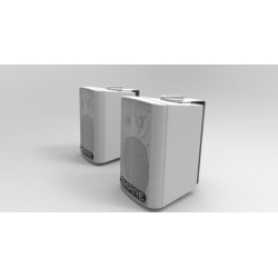 altoparlanti empire wall 250 mic wired bianco [hs.wal250mw]