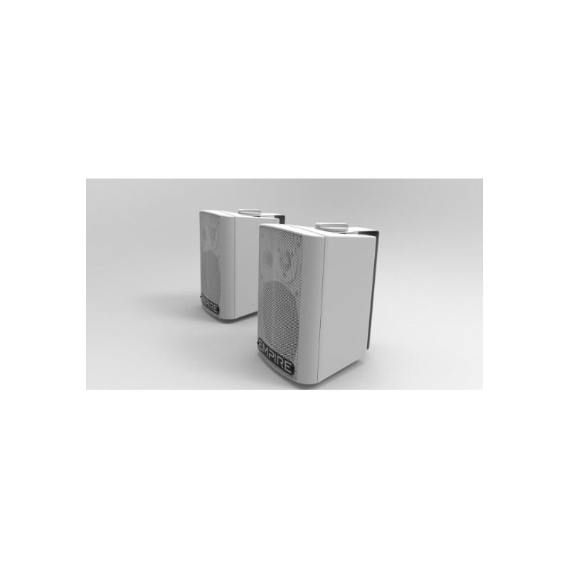altoparlanti empire wall 250 mic wired bianco [hs.wal250mw]