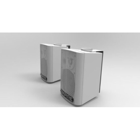 altoparlanti empire wall 250 mic wired bianco [hs.wal250mw]