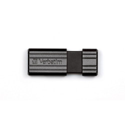 pen drive 4gb verbatim pinstripe usb 2.0 tipo a nero [49061]