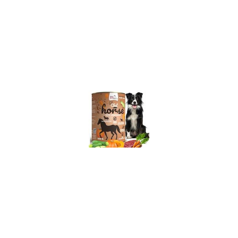 cibo umido per cani syta micha carne di cavallo con verdure 400g