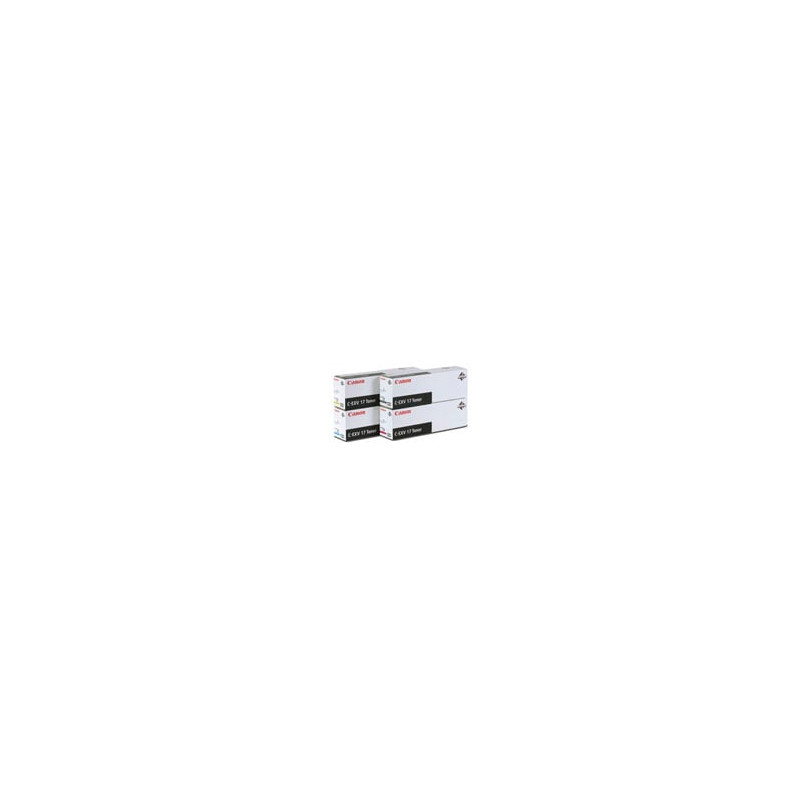 toner canon c-exv17 30000 pagine magenta nero [0260b002]