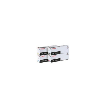 toner canon c-exv17 30000 pagine magenta nero [0260b002]