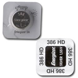 Pila energizer 1 pz. a bottone 301/386 hd - ucar