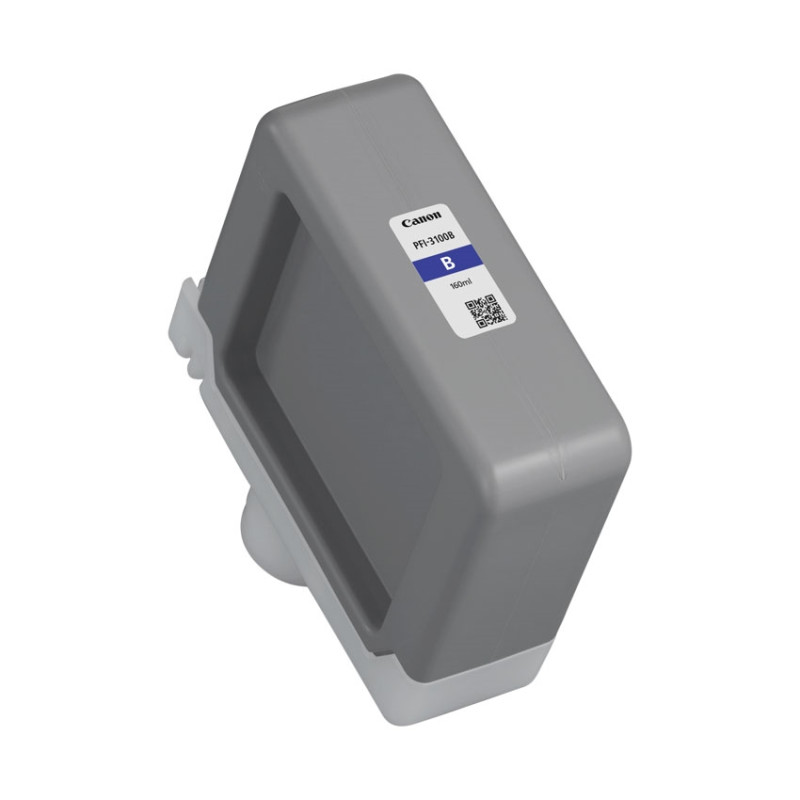 cartuccia a getto d'inchiostro canon pfi-3100b 160ml blu