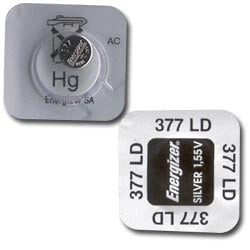 Pila energizer 1 pz. a bottone 377/376 ld - ucar