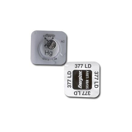Pila energizer 1 pz. a bottone 377/376 ld - ucar