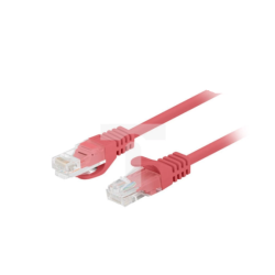 cavo di rete lanberg pcu6-20cc-0300 utp kat.6 3m rosso 10pz