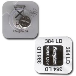 Pila energizer 1 pz. a bottone 384/392 ld - ucar