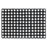 zerbino velcoc gummy 50x100cm in gomma per esterno nero [zggumm4899]