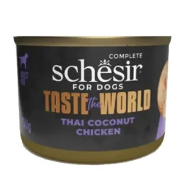 cibo umido per cani agras pet foods schesir taste the world chicken
