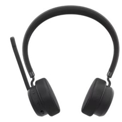 cuffie lenovo wireless stereo headset bluetooth 5.3 nero [4xd1q30302]