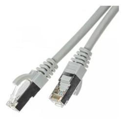 cavo di rete patch nessos italia awg26 rj-45 s/ftp cat6 pvc grigio