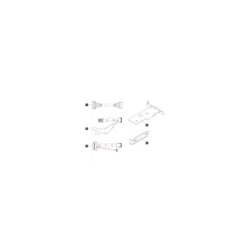 kit cavi lenovo thinksystem sr250 v3/st250 m.2 [4z57a88898]