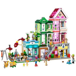set da costruzione lego friends heartlake city appartamenti e negozi