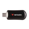 pen drive 256gb verbatim plectra usb-c 3.2 nero [30226]