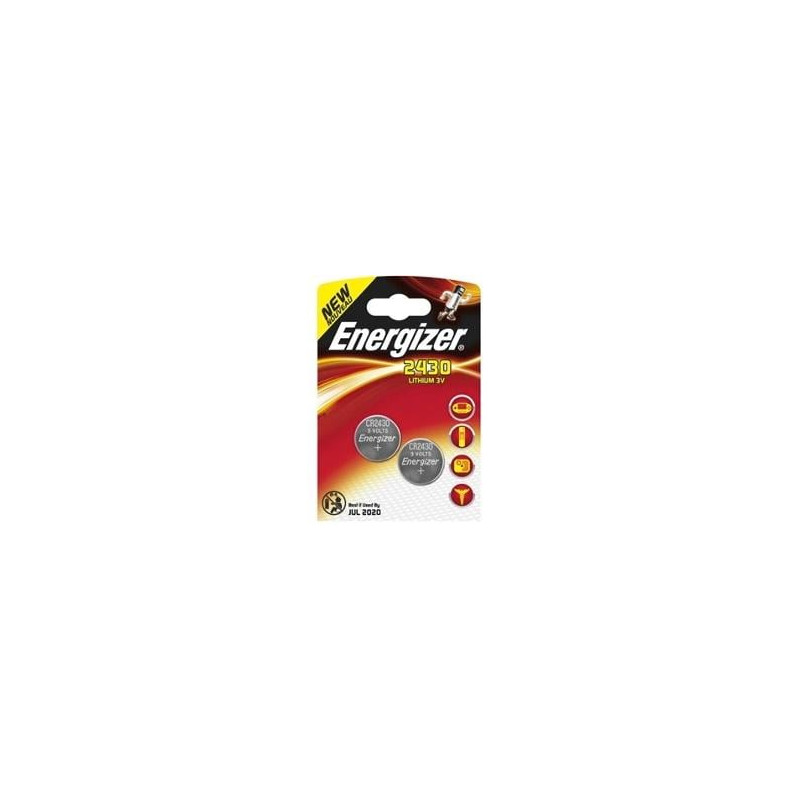 Pila energizer 1 pz. a bottone cr2430