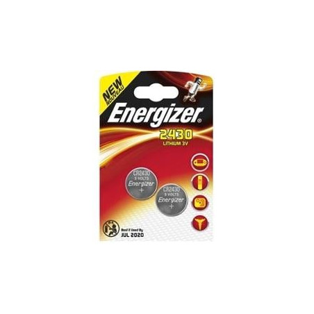 Pila energizer 1 pz. a bottone cr2430
