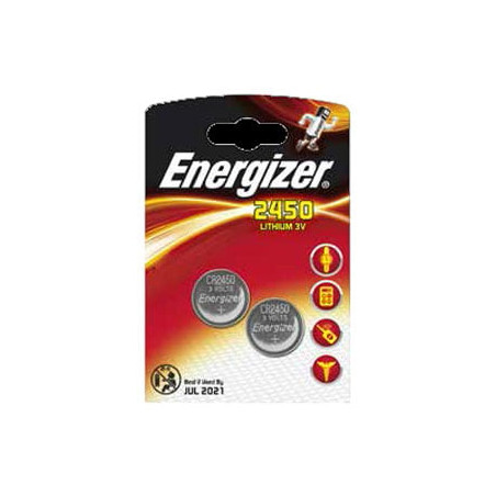 Pila energizer 1 pz. a bottone cr2450
