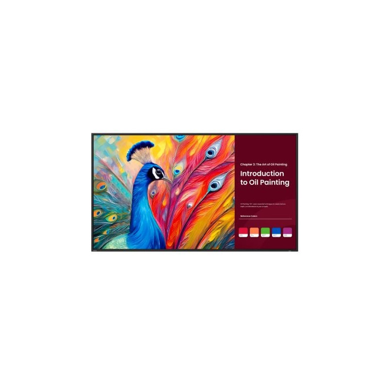 tv led 65'' benq sh6504 4k uhd 3840x2160p classe g nero [sh6504]