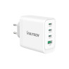 alimentatore da rete vultech cc100-3c1a 3x usb-c + usb gan