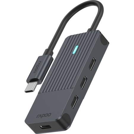 hub usb 3.0 rapoo uch-4002 a 4 porte usb-c vers usb-c