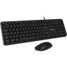 kit tastiera e mouse vultech con fillo usb 2000dpi nero [km-811]