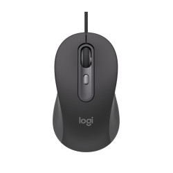 mouse logitech m520 cablato 4000dpi grafite [910-007511]