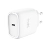 alimentatore da rete trust maxo 45w usb-c gan + cavo 2m bianco