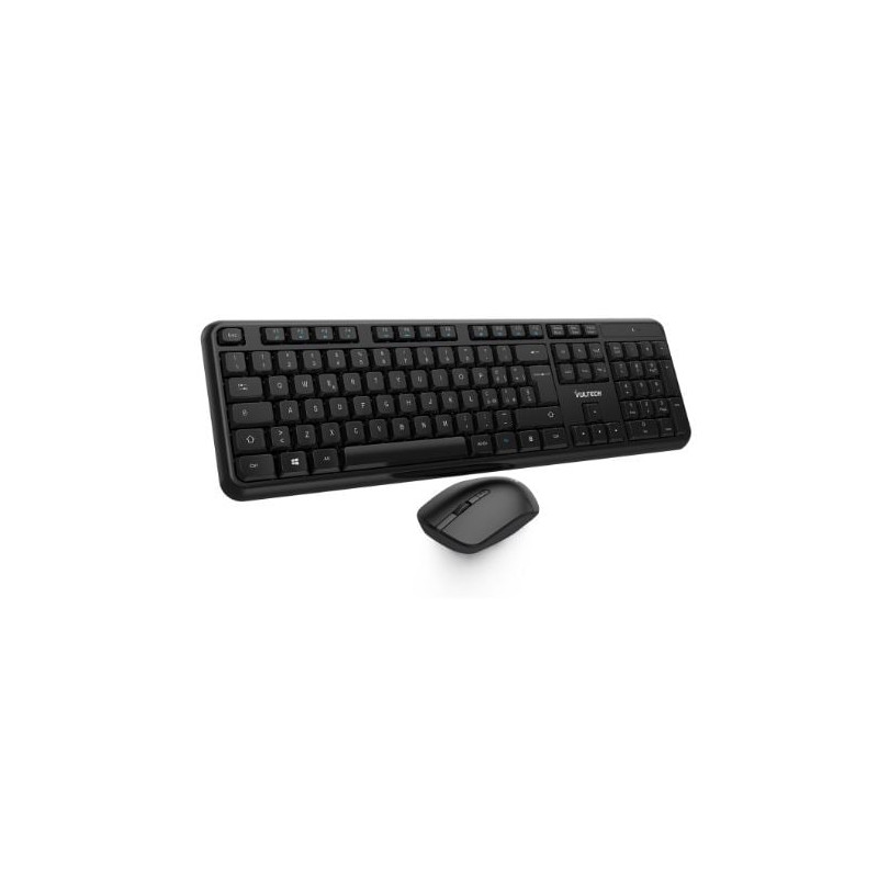 tastiera vultech con mouse nero [km-811w]