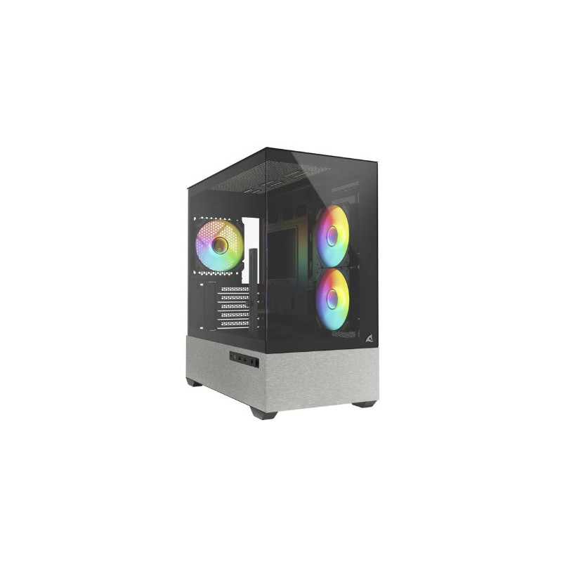 case sharkoon mk7 argb mini-tower microatx nero [mk7 argb black]
