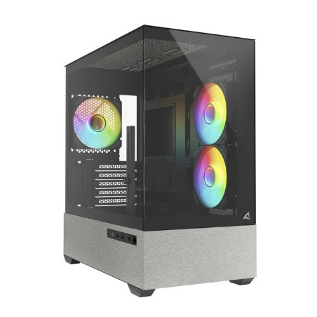 case sharkoon mk7 argb mini-tower microatx nero [mk7 argb black]