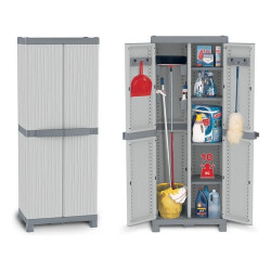 Armadio ppl a 2 ante base 3700 domino wave [1002565]