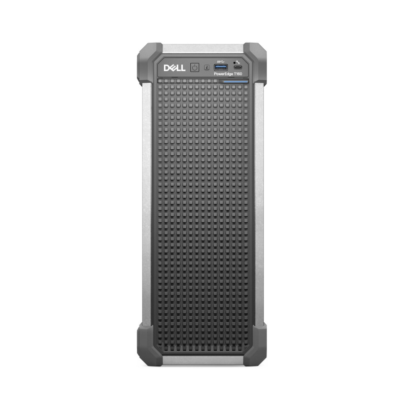 server dell poweredge t160 16gb/2tb/3u/2.8ghz/sata/nero [6tt6g]