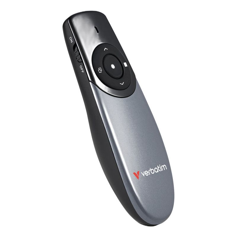 presentatore verbatim 32365 wireless con puntatore laser rosso 100m