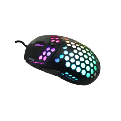 mouse yashi acey100 gaming wired usb/ottico 6400dpi 6 tasti nero