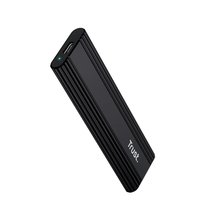 box esterno ssd trust usb-c m.2 nero [25806]