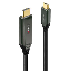 cavo adattatore lindy usb tipo-c hdmi tipo a 1m nero [lindy43367]