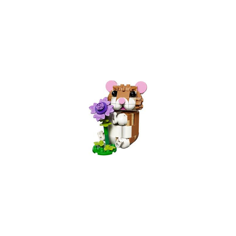 gioco da costruzione lego creator 31376 3in1 criceto carino con un