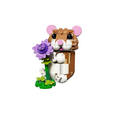 gioco da costruzione lego creator 31376 3in1 criceto carino con un