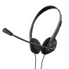 cuffie trust a padiglione per musica/chiamate con microfono nero