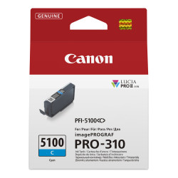 cartuccia a getto d'inchiostro canon pfi-5100 c 14.4ml ciano