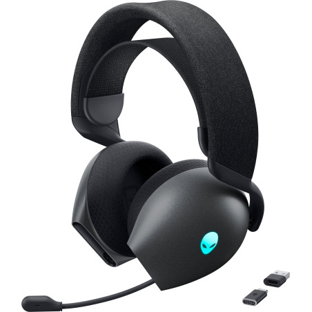 cuffie da gioco alienware tri-mode aw725h wireless 3.5mm nero