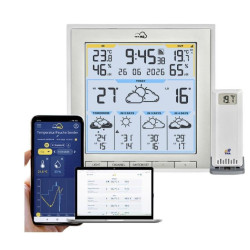 stazione meteorologica tfa dostmann bianco [35.8105.02]