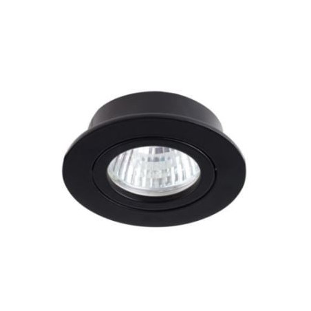 porta faretto da incasso kanlux dalla gu10 nero [22436]