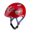 casco bici alpina ximo 2 flash fire fighter lucido 49-54 rosso